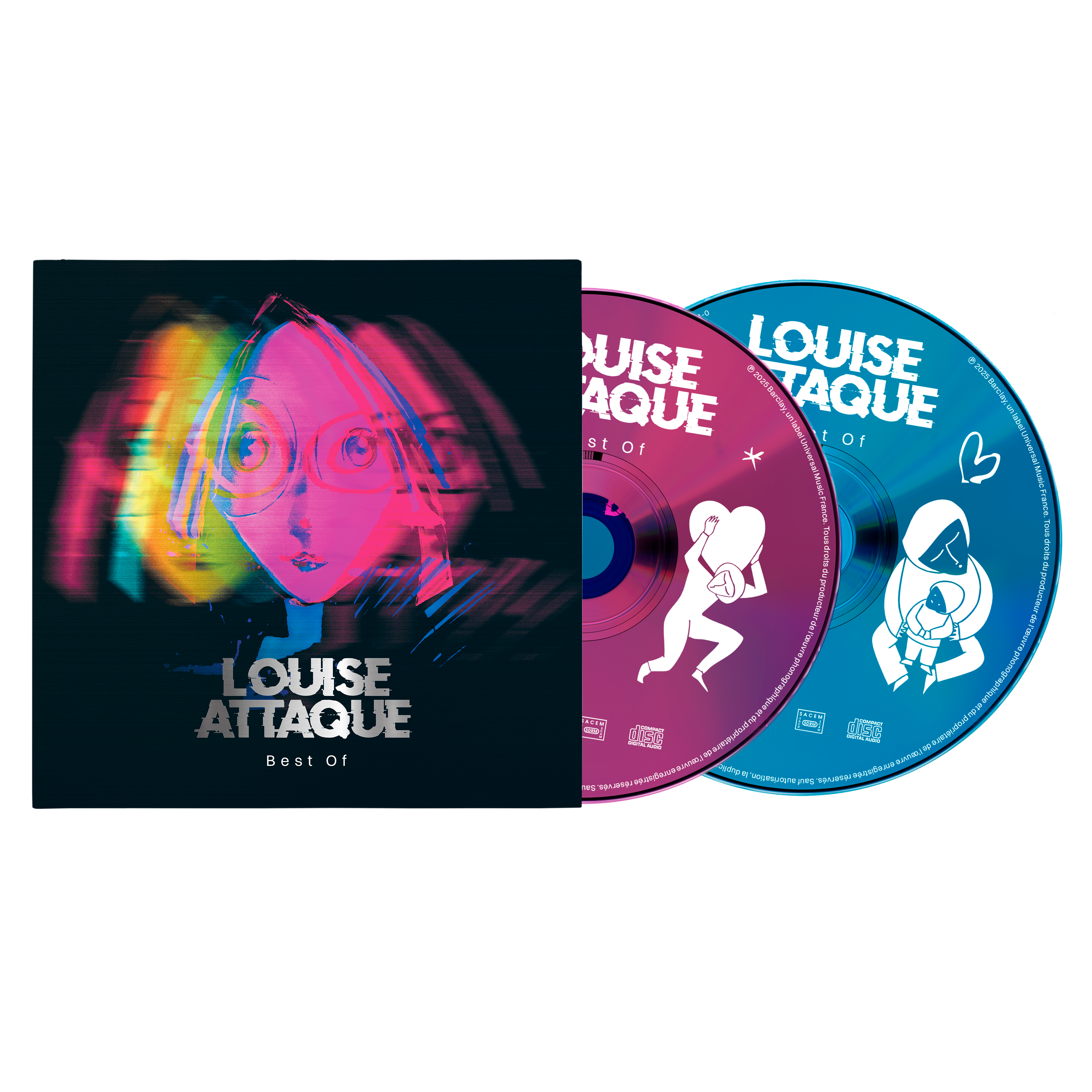 BEST OF LOUISE ATTAQUE - 2CD DÉDICACÉ