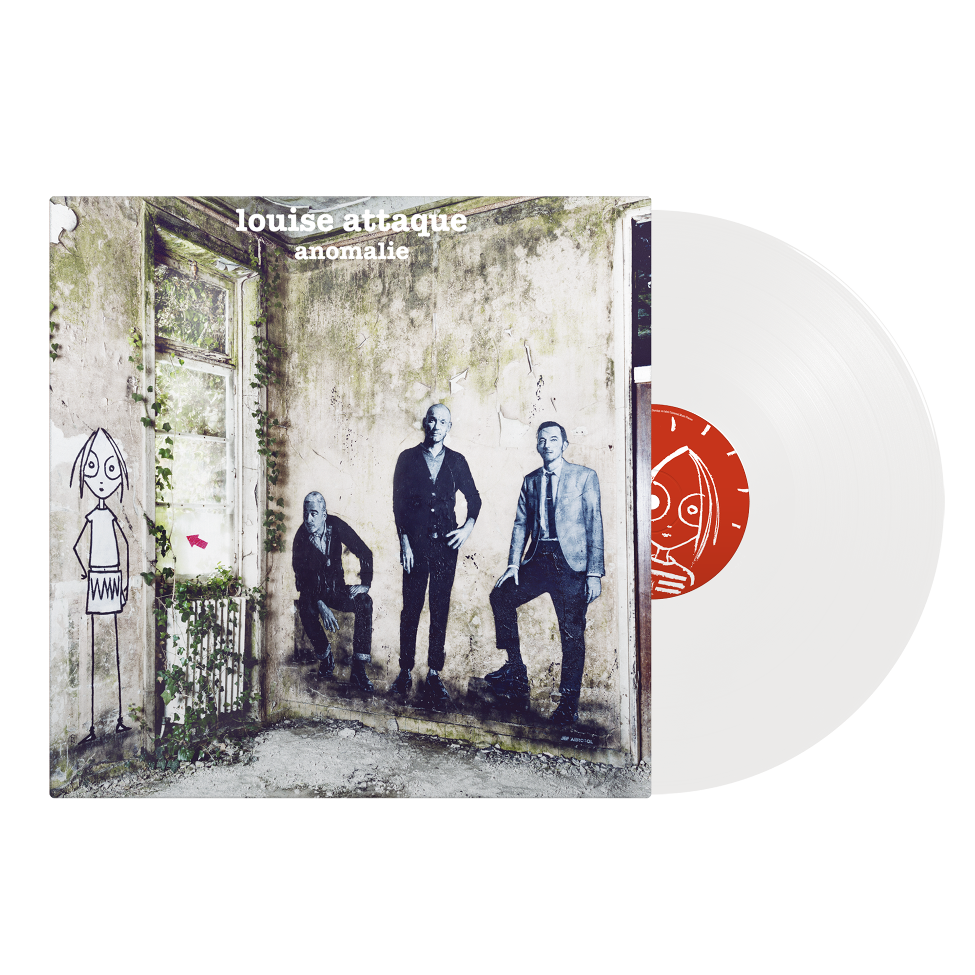 VINYLE COULEUR - RÉÉDITION 10 ANS "ANOMALIE" + CARTE DÉDICACÉE
